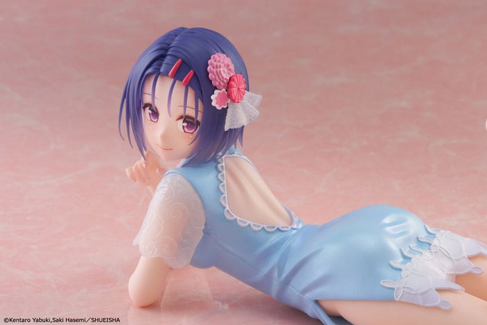 To Love-Ru Darkness Estatua PVC Desktop Cute Figure Haruna Sairenji (China Dress Ver.) 13 cm