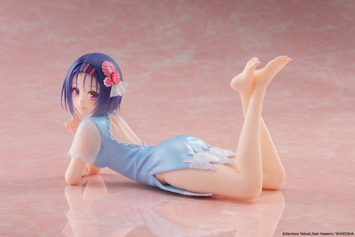 To Love-Ru Darkness Estatua PVC Desktop Cute Figure Haruna Sairenji (China Dress Ver.) 13 cm