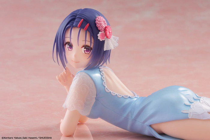 To Love-Ru Darkness Estatua PVC Desktop Cute Figure Haruna Sairenji (China Dress Ver.) 13 cm