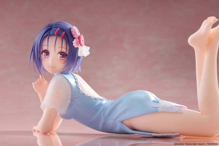 To Love-Ru Darkness Estatua PVC Desktop Cute Figure Haruna Sairenji (China Dress Ver.) 13 cm