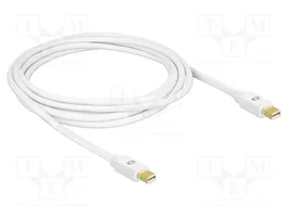 DeLOCK Cable DisplayPort mini 2,0 m Blanco 82795