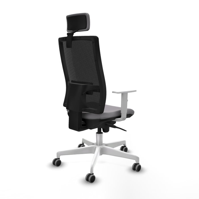 PIQUERAS Y CRESPO Silla de oficina Horna Gris con mecanismo Sincro PIQUERAS Y CRESPO Silla de oficina Horna Gris con mecanismo Sincro