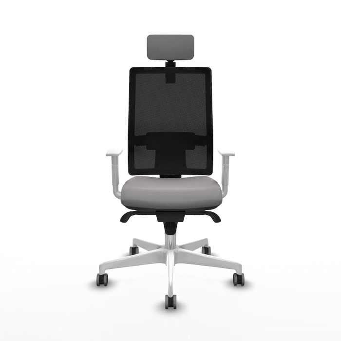 PIQUERAS Y CRESPO Silla de oficina Horna Gris con mecanismo Sincro PIQUERAS Y CRESPO Silla de oficina Horna Gris con mecanismo Sincro