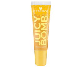 Essence JUICY BOMB brillo de labios #109-Bee Mine 10 ml, acabado ultrabrillante afrutado, hidratante, sin sensación pegajosa, fórmula Clean Beauty