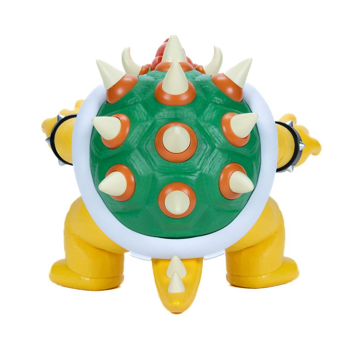 Jakks Pacific Figura Big Bad Bowser Super Mario 30 cm - Efectos de sonido, 22 articulaciones - Multilingüe (Inglés, Francés, Alemán, Italiano, Portugués, Español)