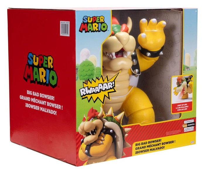 Jakks Pacific Super Mario Figura Big Bad Bowser 30 cm Jakks Pacific Super Mario Figura Big Bad Bowser 30 cm