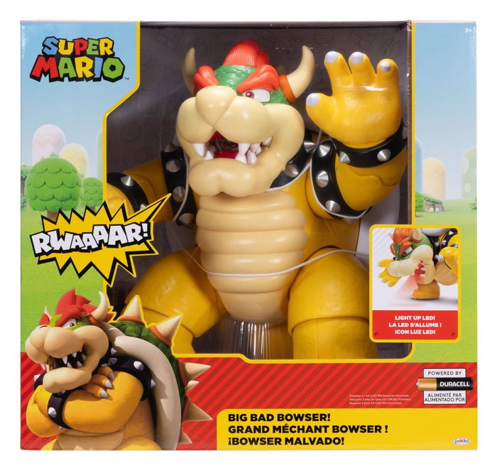 Jakks Pacific Super Mario Figura Big Bad Bowser 30 cm Jakks Pacific Super Mario Figura Big Bad Bowser 30 cm
