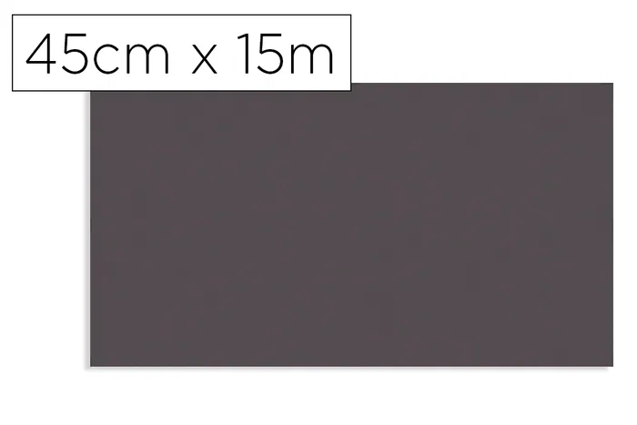 D-c-fix Rollo adhesivo gris antracita mate, ancho 45 cm x largo 15 m, para manualidades, bricolaje y decoración de muebles