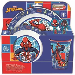 Stor Set Micro Kids 5 Pcs Spiderman Mob Rules