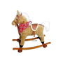 Pepri Caballo Balancín con Ruedas, Sonidos y Movimiento 77x72 cm