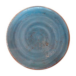 ADRIER - 68-RMP28-BLUSLS - Pack de 6 uds - Colección SALSA - Plato Melamina llano presentación - 27,9 cm Ø - Azul Summer