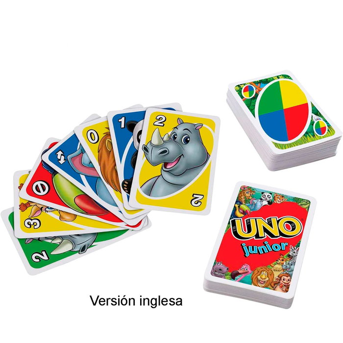Mattel Games UNO Junior 2.0 Juego de Cartas en Inglés GKF04 Mattel Games UNO Junior 2.0 Juego de Cartas en Inglés GKF04