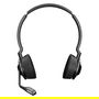 Jabra Engage 75 SE - Auriculares diadema inalámbricos DECT/Bluetooth 5.0 para oficina, alcance 150 m, USB-C, Negro