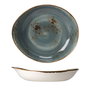 Steelite Bol Freestyle Craft Azul, Plato o Fuente de Porcelana para Vajilla, 28x24.5x3 cm (Set de 12)