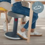 LEITZ Taburete Ergonómico Leitz Ergo Cosy Active Gris Azul