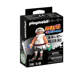 Playmobil 71116 Naruto Killer Bee Figuras de Colección para Vitrina, +5 Años