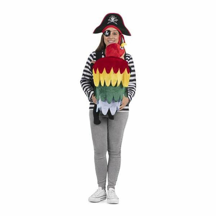 My Other Me Set de Accesorios Pirata con Loro Talla Adulto M