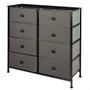 Cómoda 8 Cajones 80x30x81 cm Gris Max Home Mueble