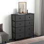Cómoda 8 Cajones 80x30x81 cm Gris Max Home Mueble