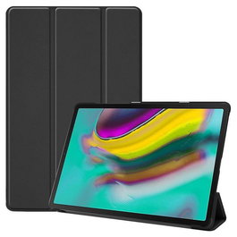 Samsung Galaxy Tab S5e SM-T720/T725 10.5" - Funda libro de cuero trifold negra para modelo 2019