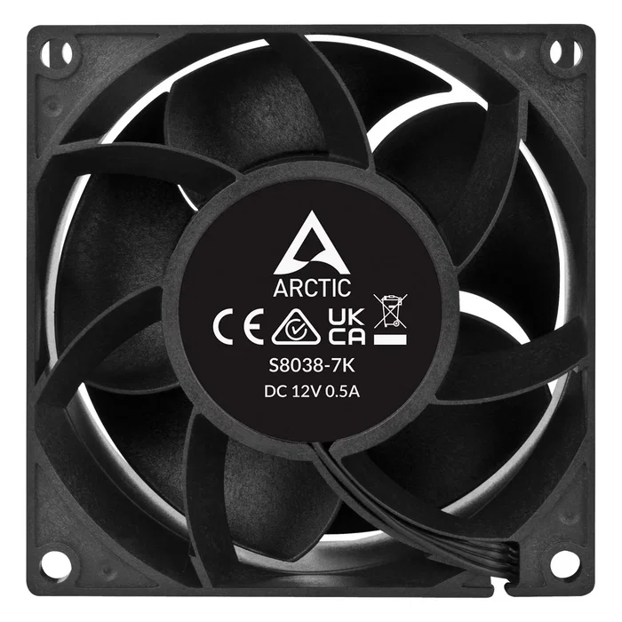Arctic S8038-7K Pack de 4 Ventiladores de Servidor de 80 mm