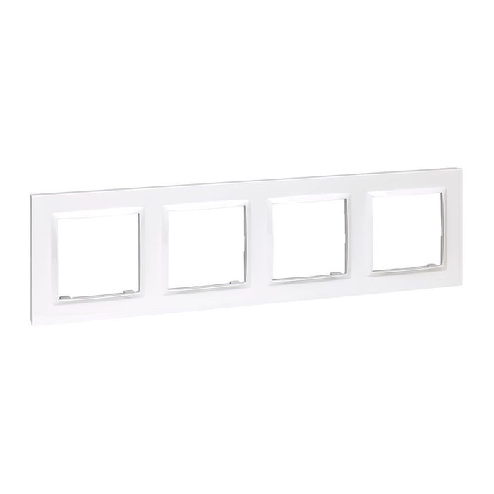 Simon Marco 4 elementos Serie 10 Blanco IP20 29,7 x 8,4 cm