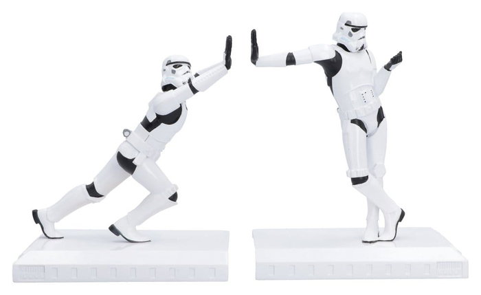 Nemesis Now Sujetalibros Original Stormtrooper Working Hard Hardly Working Nemesis Now Sujetalibros Original Stormtrooper Working Hard Hardly Working