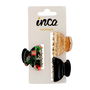 Inca Pinzas minis para cabello de niños, Set de 3 unidades