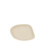 Summa Plato Crema Rabanera 14x9 cm de Gres para Vajilla (Set de 6)
