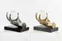 DKD Home Decor Figura Resina y Cristal Mano Surtido de 2 Unidades