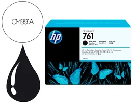 HP Designjet T7100 Cartucho de Tinta Ink-jet Original, Negro Mate, Ref N761, 400 ml/1000 páginas