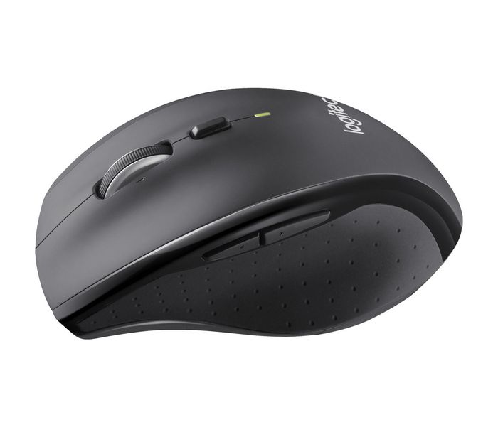 Logitech M705 Marathon - Ratón Inalámbrico Laser de Alta Duración, Receptor Unifying 2.4GHz, Diseño Ergonómico para Mano Derecha