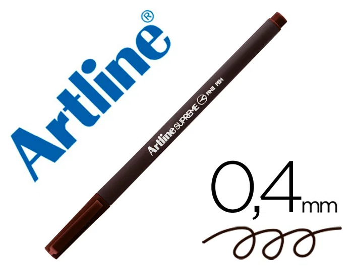 Artline EPFS200 Rotulador Supreme Fine Liner Punta de Fibra Marron Oscuro 0.4 mm Artline EPFS200 Rotulador Supreme Fine Liner Punta de Fibra Marron Oscuro 0.4 mm