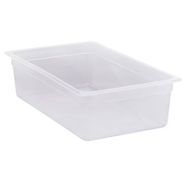 CAMBRO - 16PP-190 - Recipiente GN 1/1 19,5 L - 32,5 x 53 x 15 cm (No incluye tapadera) - Blanco translúcido - Venta 1 unidad.