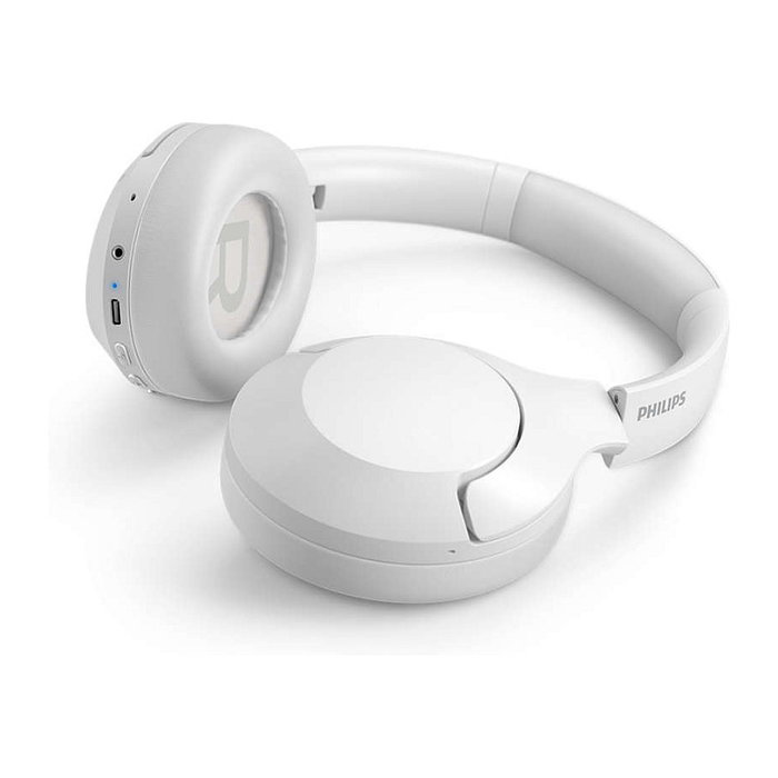 Philips TAH8506WT/00 Auriculares Inalambricos con Cancelacion Activa de Ruido, Blanco (TAH8506WT/00)