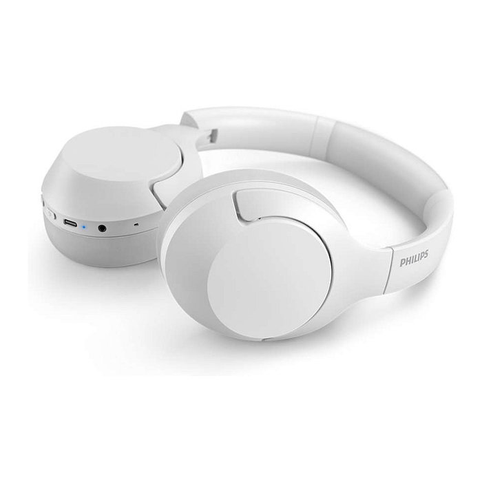 Philips TAH8506WT/00 Auriculares Inalambricos con Cancelacion Activa de Ruido, Blanco (TAH8506WT/00)