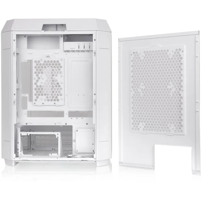 Thermaltake AAANX05336 The Tower 600 Snow Caja de Ordenador ATX Semitorre Blanca con 2 Ventiladores 140mm Incluidos (sin Fuente de Alimentación)