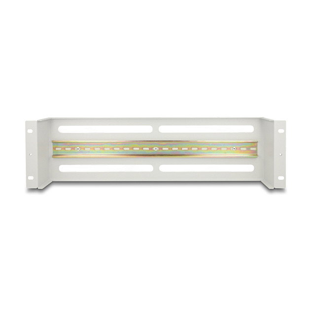 DeLOCK Regleta de Disyuntores con Tapa y Carril DIN, 19 Pulgadas, 3U, Metal Gris DeLOCK Regleta de Disyuntores con Tapa y Carril DIN, 19 Pulgadas, 3U, Metal Gris