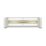DeLOCK Regleta de Disyuntores con Tapa y Carril DIN, 19 Pulgadas, 3U, Metal Gris