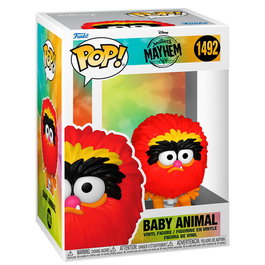 Funko POP Disney Los Teleñecos Mayhem Baby Animal Figura Vinilo 9cm Caja Regalo