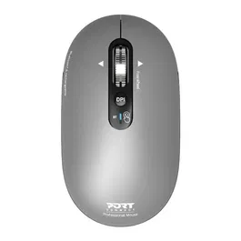 Port Designs Ratón Inalámbrico 910009 PURE Bluetooth Recargable - Gris