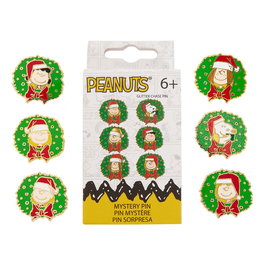Peanuts by Loungefly Chapas esmaltadas Blind Box Snoopy and Friends Holiday Surtido (12)