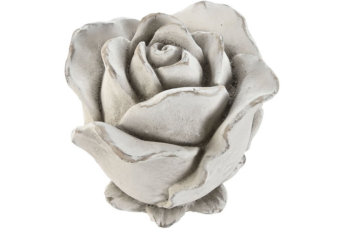 DKD Home Decor Decoración de Cemento Rosa Gris 18x18x20 cm