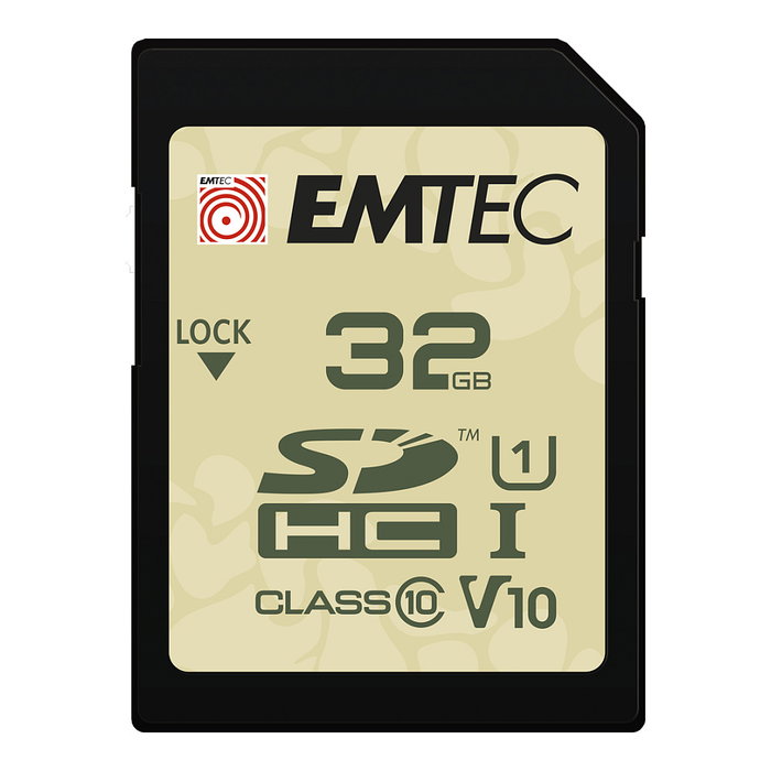 EMTEC Tarjeta SD 32 GB UHS-I V10 Outdoor EMTEC Tarjeta SD 32 GB UHS-I V10 Outdoor