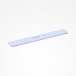 Bifull Lima Acolchada Cuadrada Square White 100/180 Grano Grueso Uñas Porcelana Gel Naturales 1 Unidad