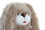 DKD Home Decor Peluche Conejo Blanco Marron Poliester 24 x 28 x 25 cm