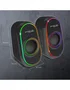 Spirit of Gamer FANATIC 500 DARK - Altavoces 2.0 para PC y Móvil, 3W, Conexión Bluetooth 5.1 y Cable 3.5mm, Retroiluminación RGB, Negro