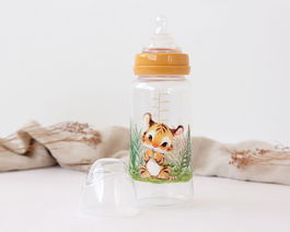 KioKids Biberón Anticolicos Mostaza 360 mL Honey Little Sauvages