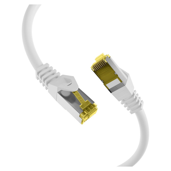 EFB Elektronik MK7001.0 Cable de parcheo RJ45 Cat.6a S/FTP Blanco 0,15 m