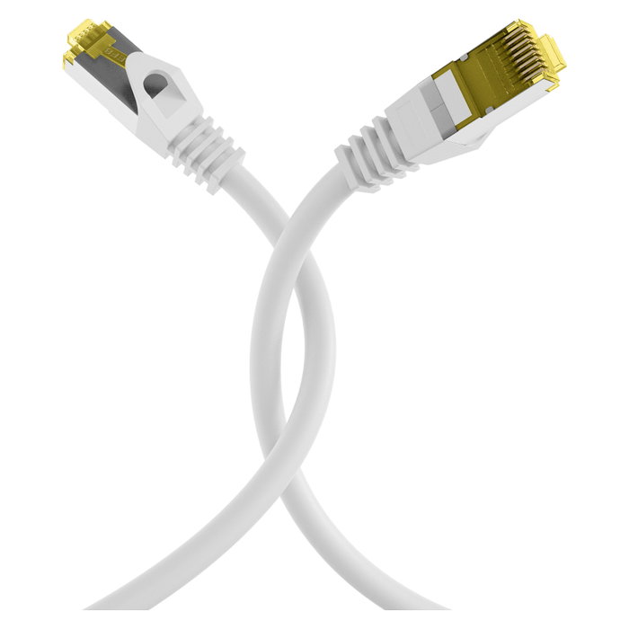 EFB Elektronik MK7001.0 Cable de parcheo RJ45 Cat.6a S/FTP Blanco 0,15 m